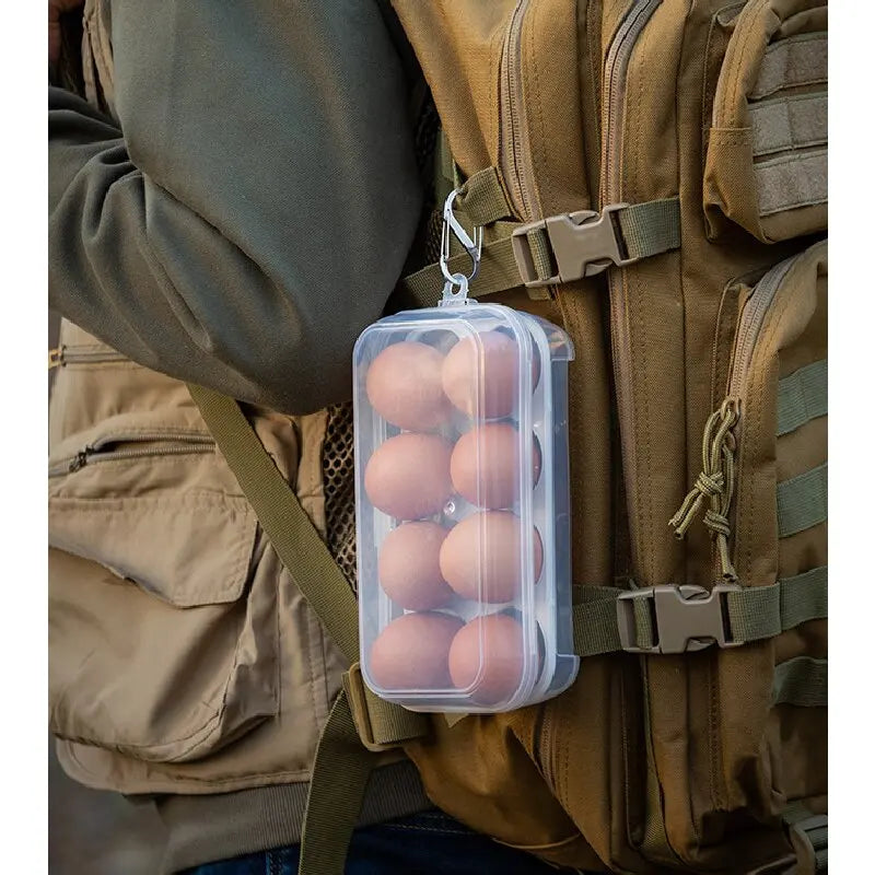 Portable Egg Storage Box Shockproof Camping Case