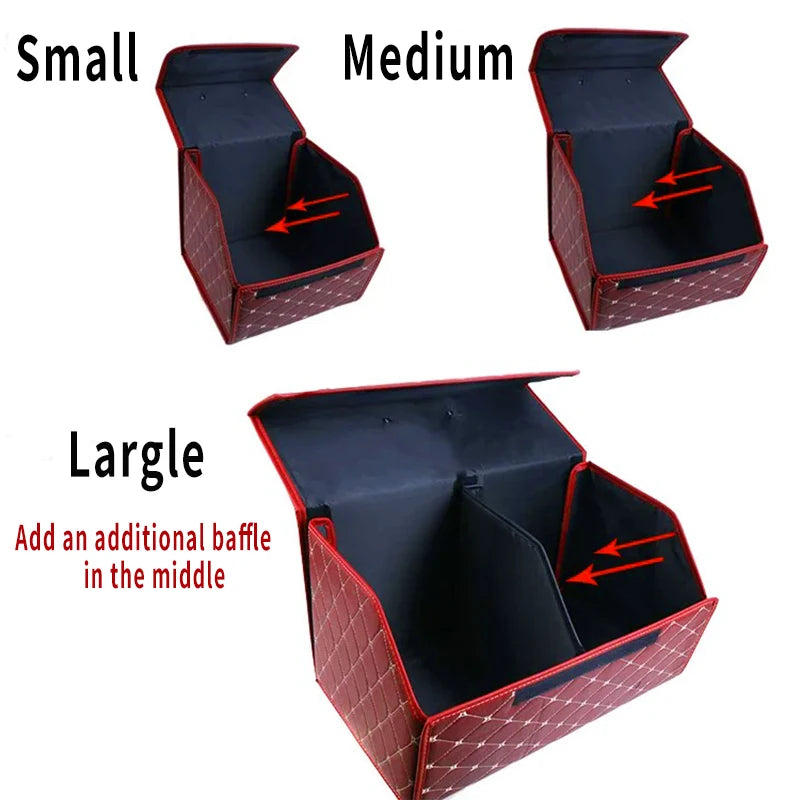 Car Trunk Organizer Box for Neat Travel Storage