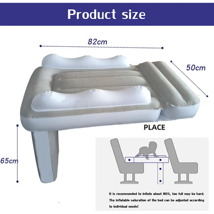Inflatable Kids Travel Bed – Comfortable Toddler Air Mattress