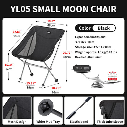 Ultralight Folding Camping Chair – Quick Build & High Load