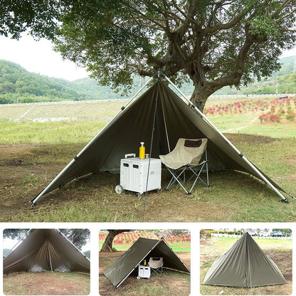 Waterproof Tent Tarp for Lightweight Outdoor Shelter
