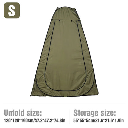 Pop-Up Camping Shower Tent Privacy Shelter Easy Setup
