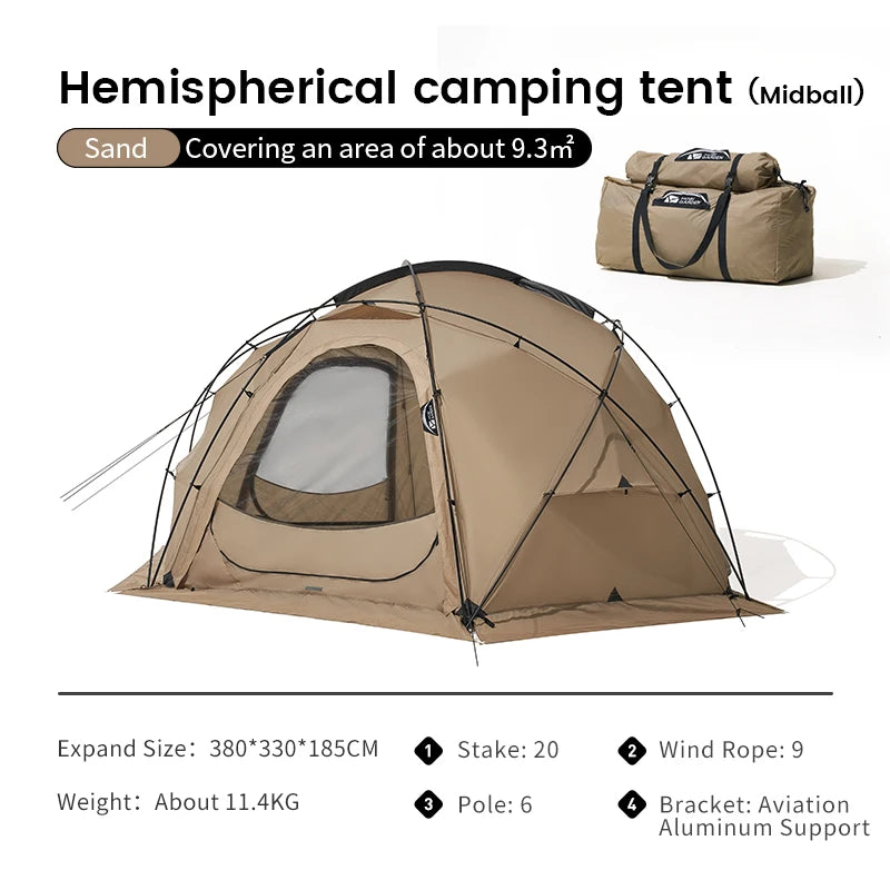 MOBI GARDEN Dome Tent – Waterproof & Windproof Shelter