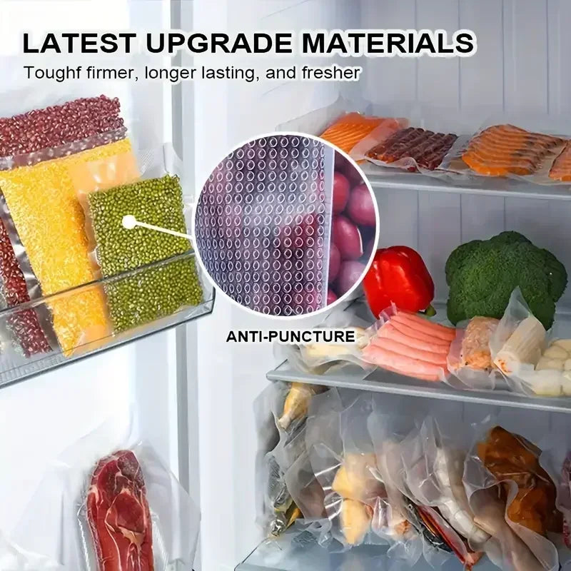 Vacuum Sealer Bags – Airtight Food Storage Solution
