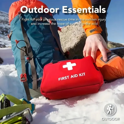 Portable First Aid Kit for Outdoor Hunting & Camping