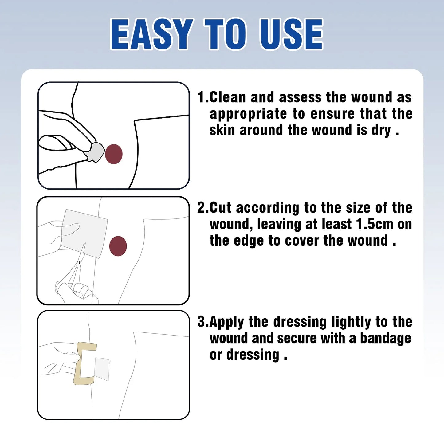 Calcium Alginate Wound Pads – High Absorbency Healing