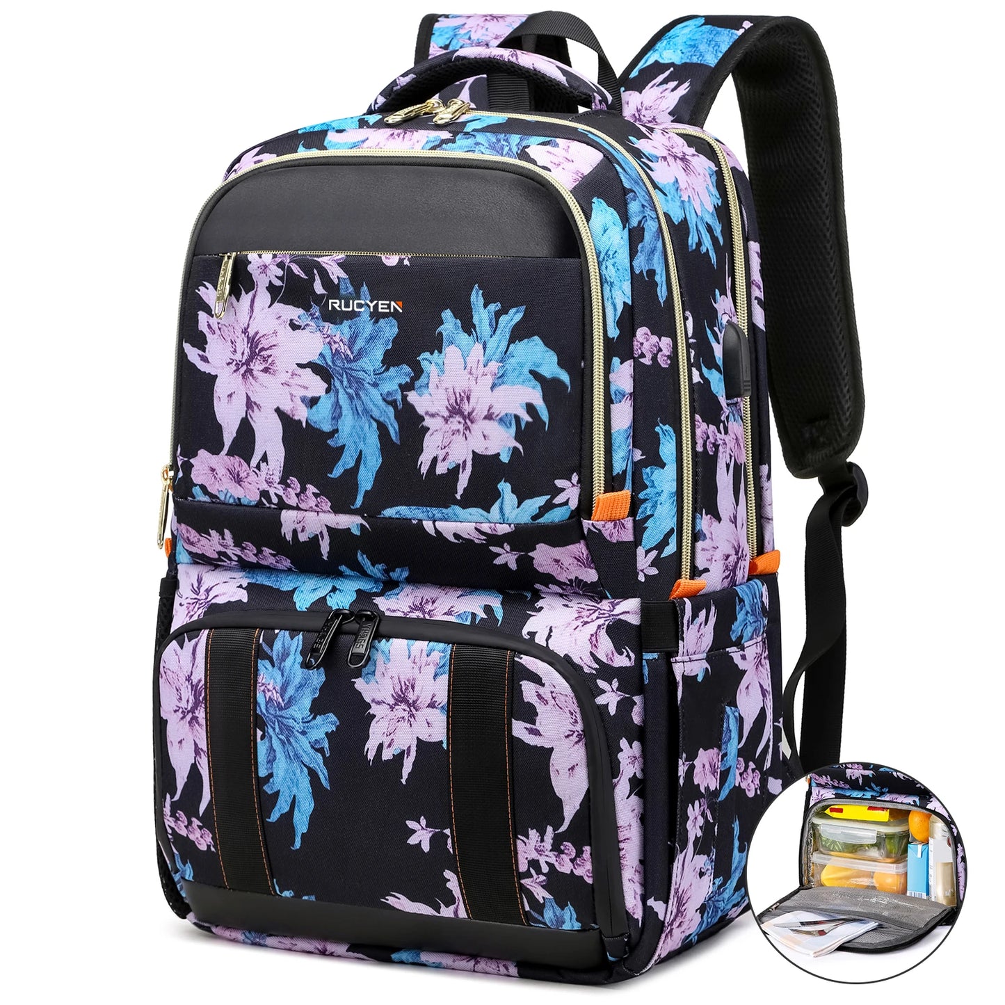 Insulated Lunch Backpack – Large Capacity Waterproof Bag