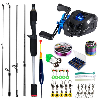 Baitcasting Fishing Rod & Reel Kit – Bass Ready