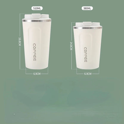 Stainless Steel Travel Mug Leak-Proof Thermal Cup