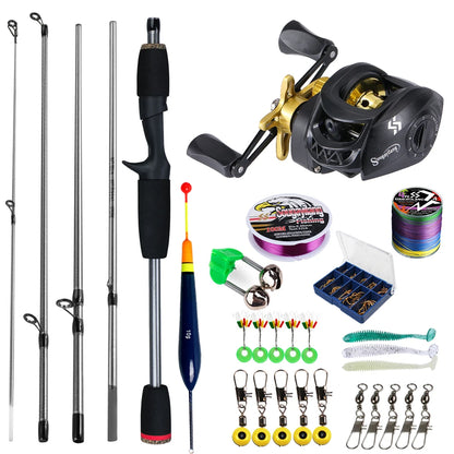 Baitcasting Fishing Rod & Reel Kit – Bass Ready