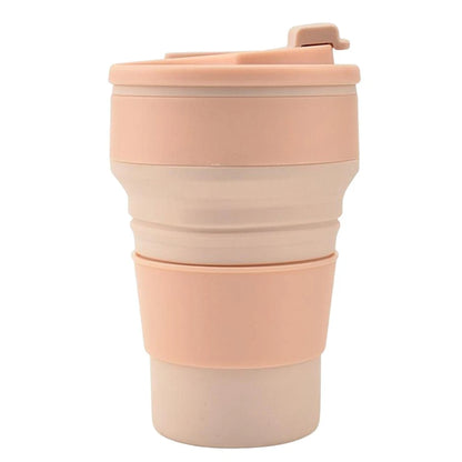 Collapsible Silicone Travel Mug – Lightweight & Leak-proof