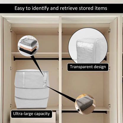 Self Compression Storage Bags Save Space Organizer