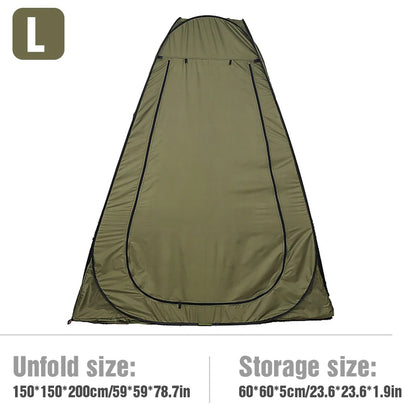Pop-Up Camping Shower Tent Privacy Shelter Easy Setup
