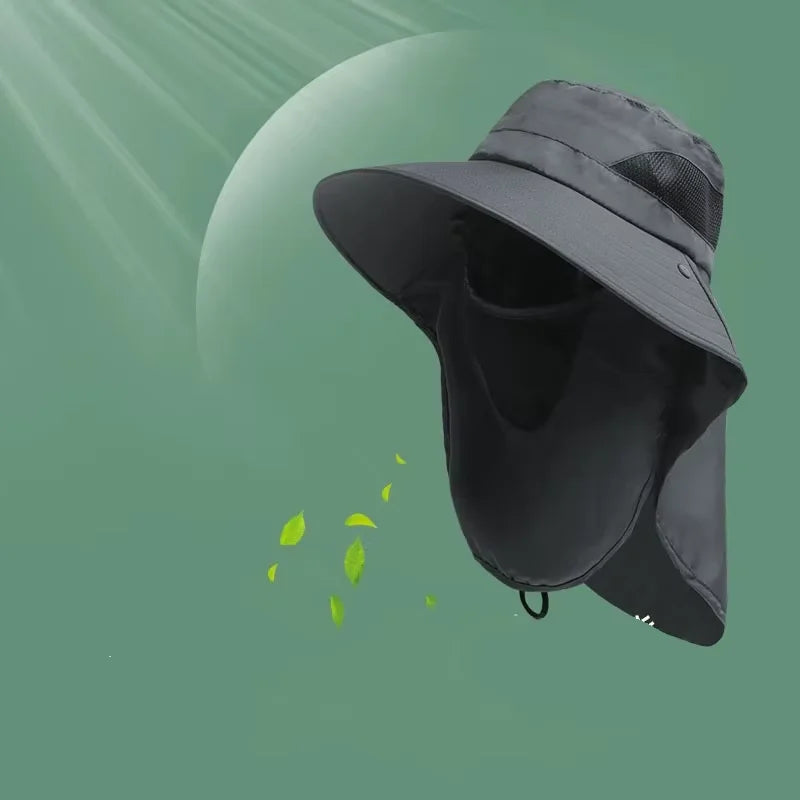Sun Hat with Neck Flap UV Protection
