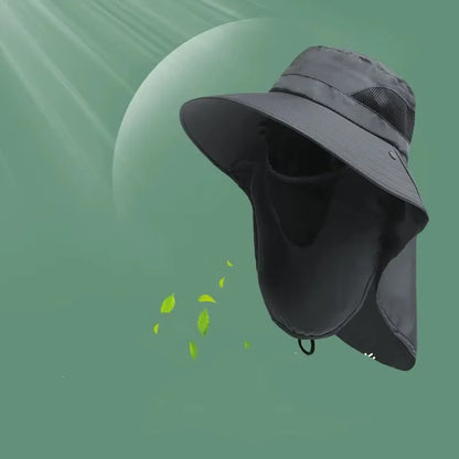 Sun Hat with Neck Flap UV Protection