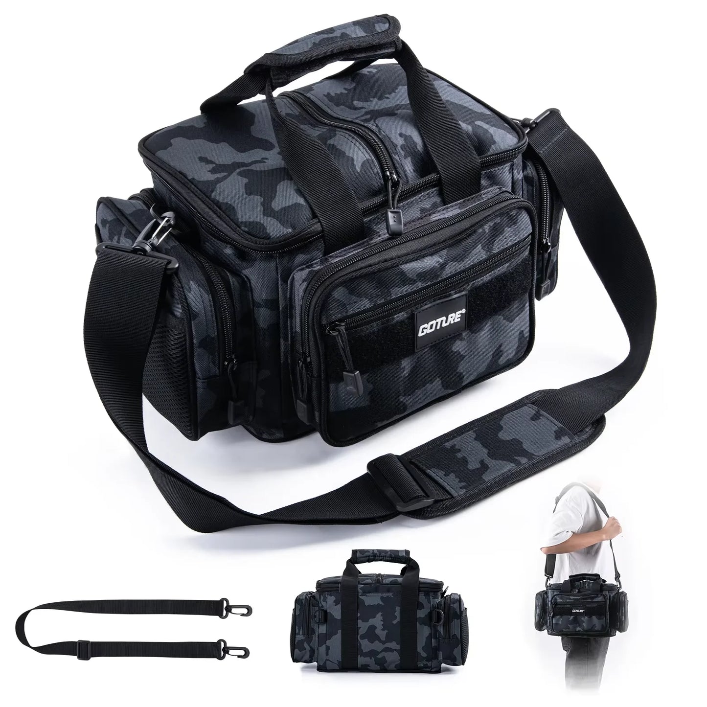 Fishing Tackle Storage Bag – Waterproof Large Capacity