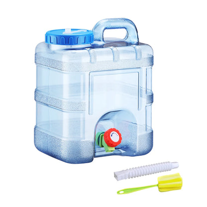Camping Water Container with Faucet for Easy Storage