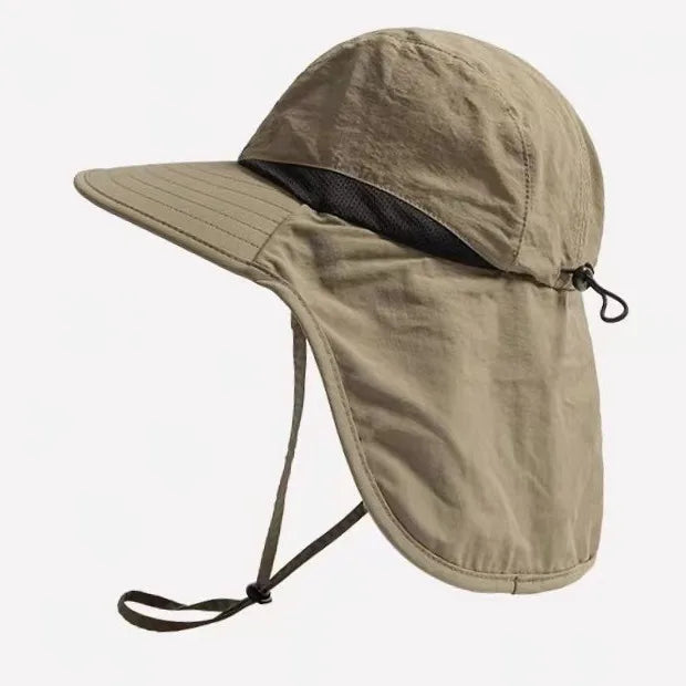 Waterproof Sun Hat with Neck Flap for UV Protection