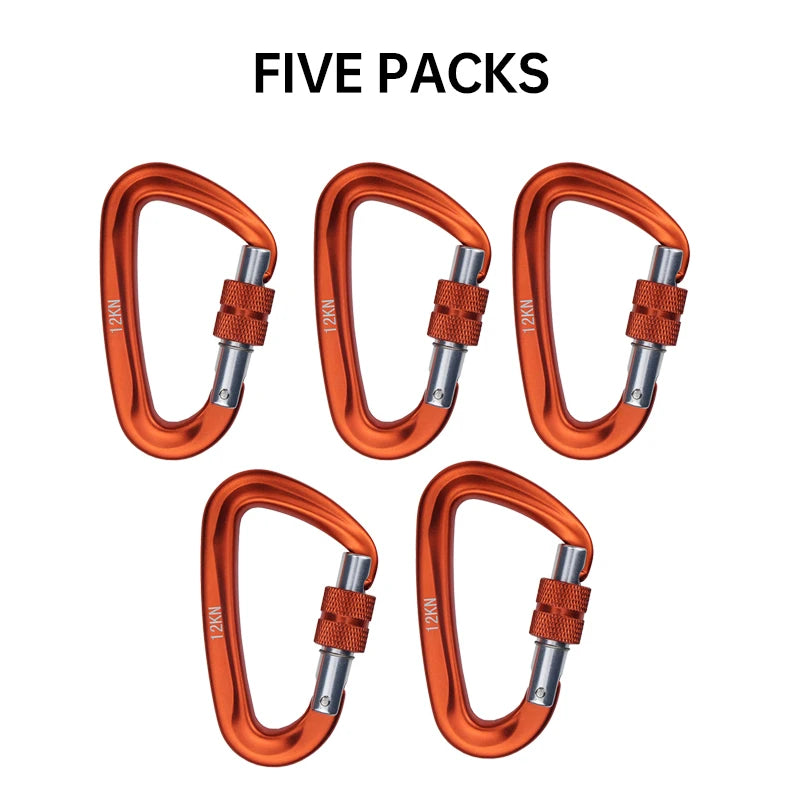 rappelling with carabiners - KentDO