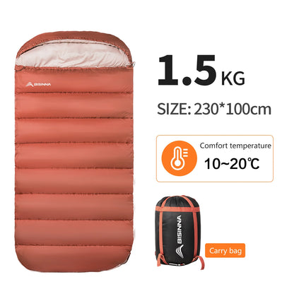 Large 3-Season Camping Sleeping Bag for Comfortable Sleep