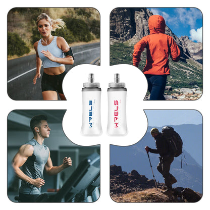 500ml Foldable Sports Water Bottle – Lightweight & Portable