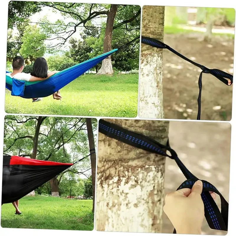 Hammock Straps Heavy Duty 5-Ring Suspension