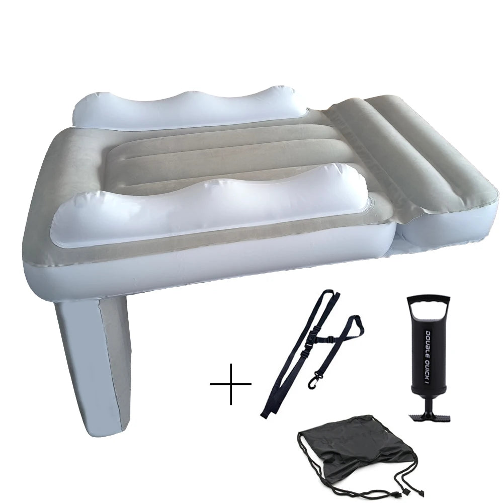 Inflatable Kids Travel Bed – Comfortable Toddler Air Mattress