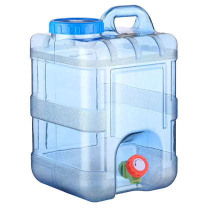 Camping Water Container with Faucet for Easy Storage