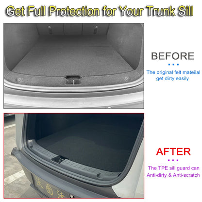 Tesla Model Y Rear Bumper Guard – Scratch Protection