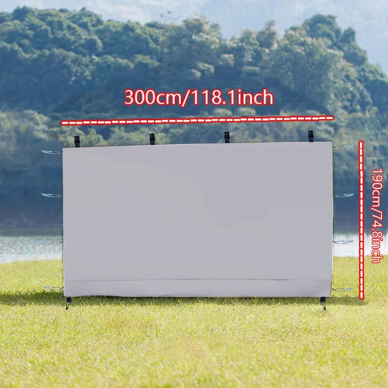Waterproof Canopy Sunwall for 10x10ft Gazebo – Outdoor Protection