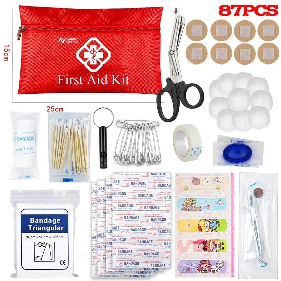 First Aid Kit – Complete Emergency Survival Bag