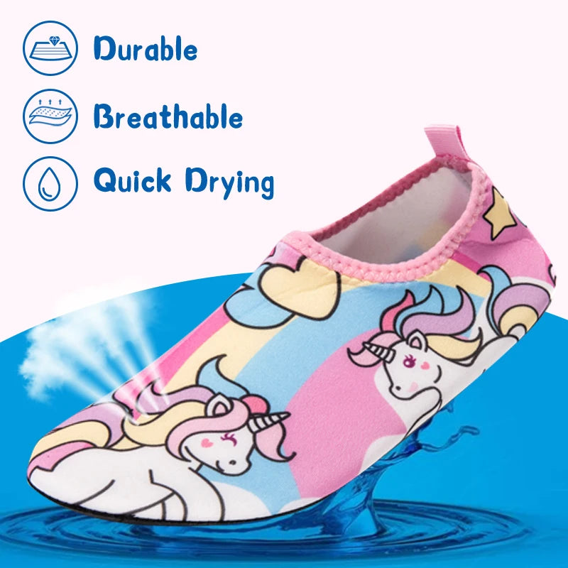 Kids Water Sport Socks – Quick-Dry Non-Slip Shoes