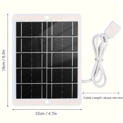 Portable Foldable Solar Panel for Fast Outdoor Charging