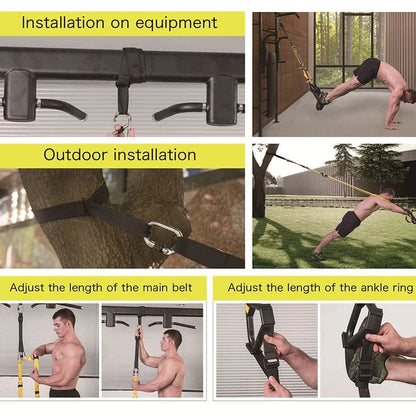 Suspension Training Strap for Full-Body Strength Training