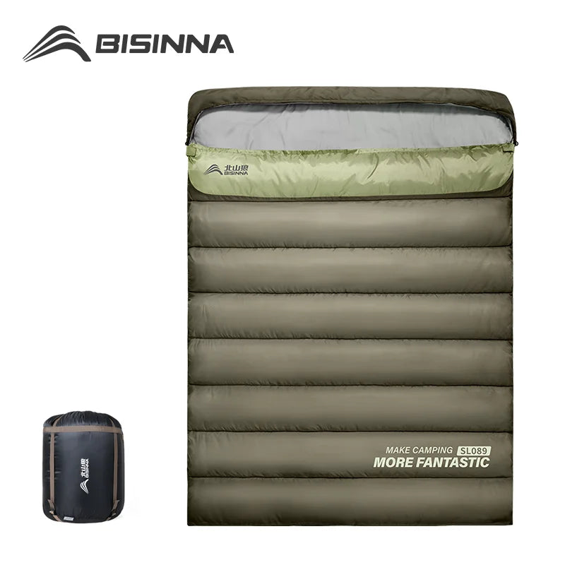 2 Person Sleeping Bag Warm & Portable for Camping