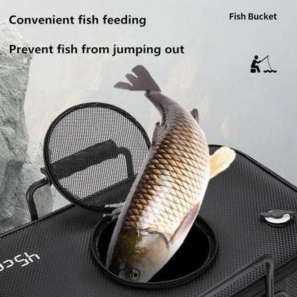 Foldable Fishing Bucket for Portable Water Storage