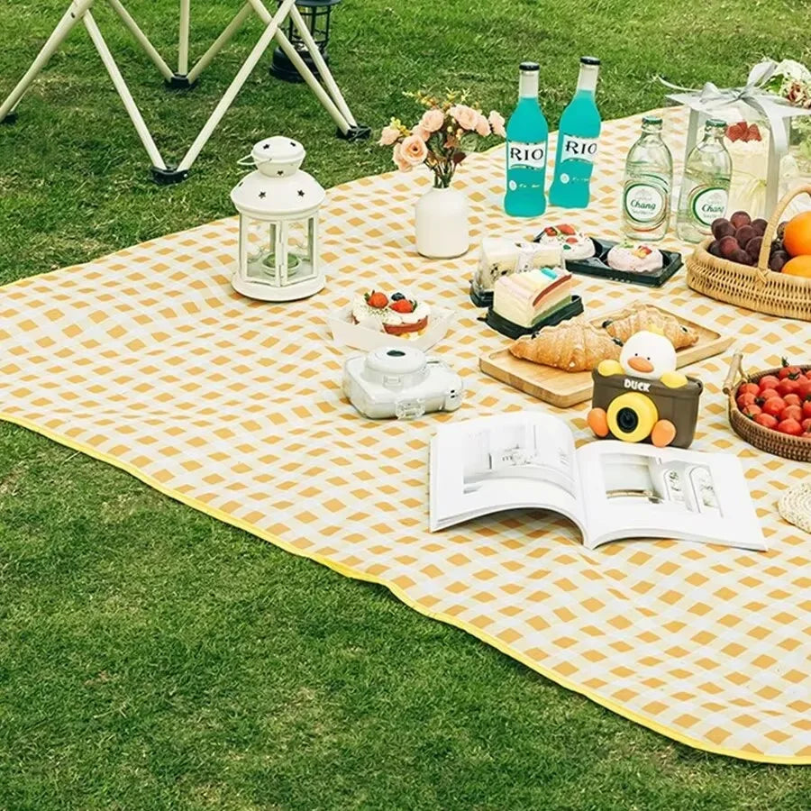 Waterproof Picnic Mat with Handle for Easy Outdoor Comfort