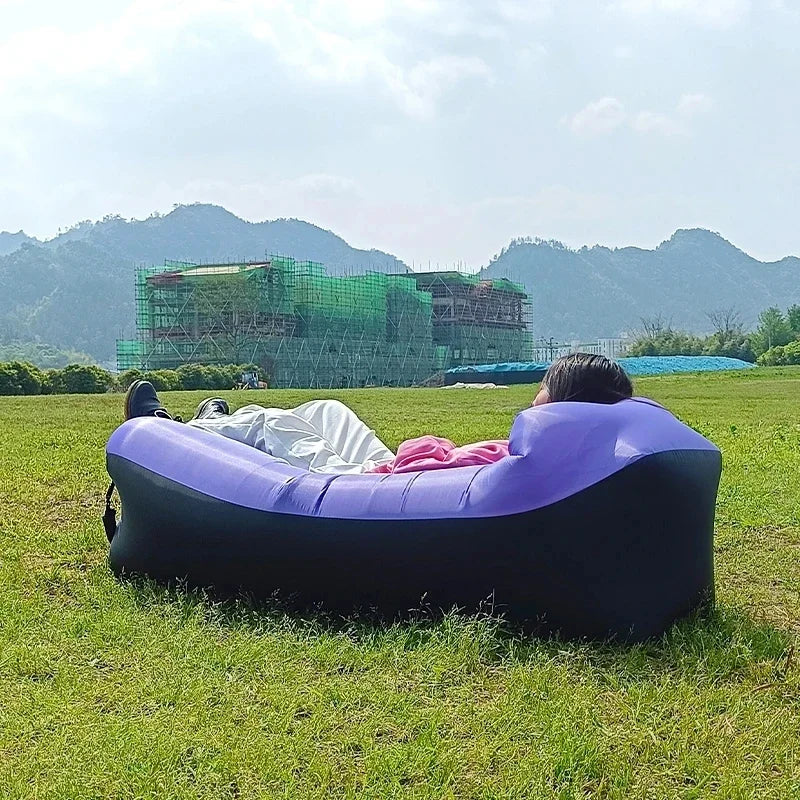Inflatable Air Sofa Bed – Portable Outdoor Comfort
