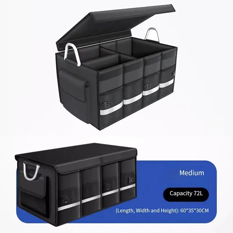 Car Trunk Organizer with Large Foldable Storage