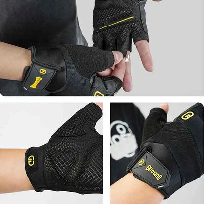 Workout Gloves Full Palm Protection Non-Slip Grip