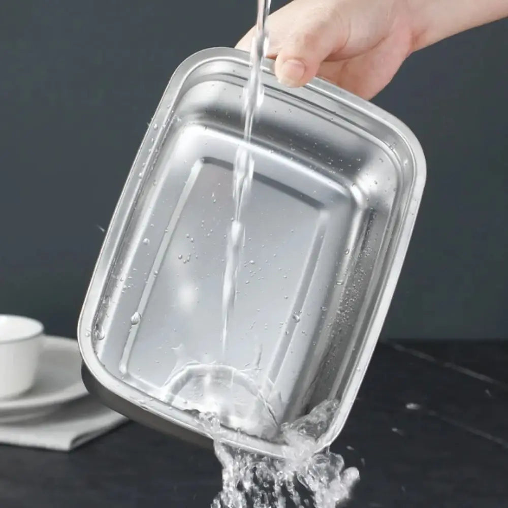 Stainless Steel Bento Box – Leakproof Food Storage