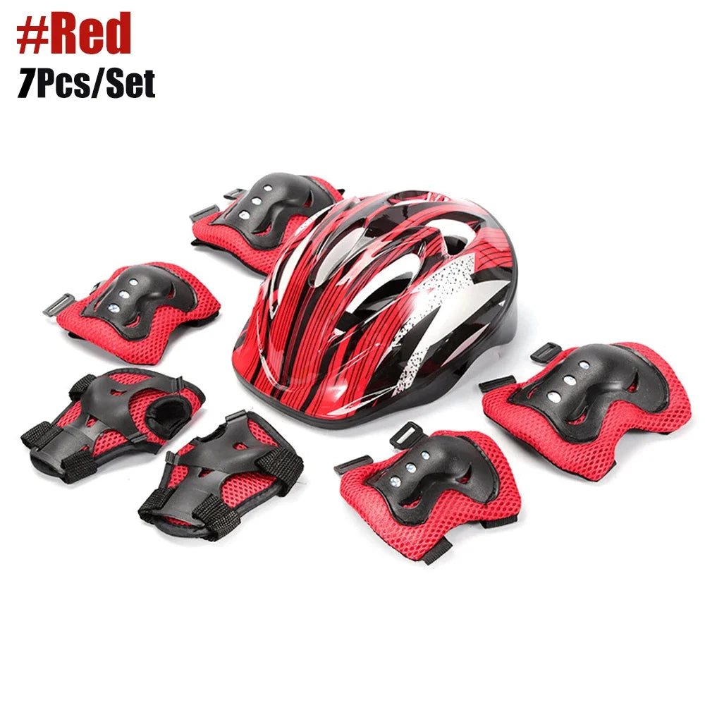 Kids Protective Gear Set – Knee & Elbow Pads Safety