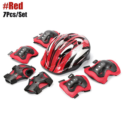 Kids Protective Gear Set – Knee & Elbow Pads Safety