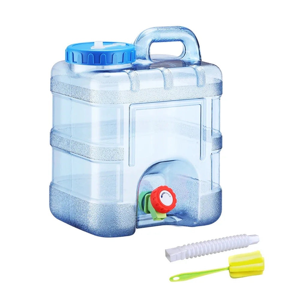 Camping Water Container with Faucet for Easy Pouring