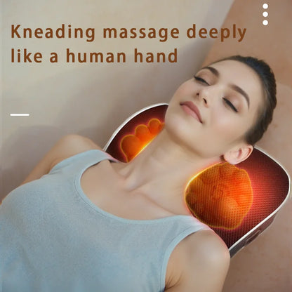 Neck Massage Pillow with Heat for Pain Relief