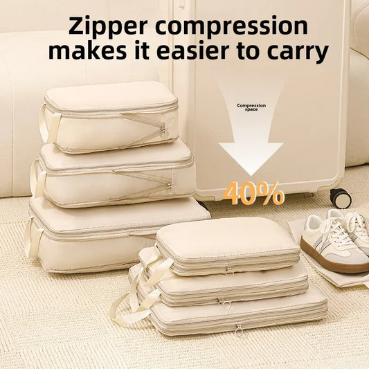 Compression Packing Cubes Set – Maximize Luggage Space