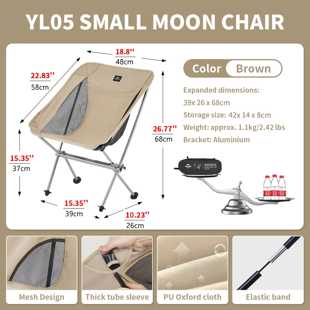 Ultralight Folding Camping Chair – Quick Build & High Load