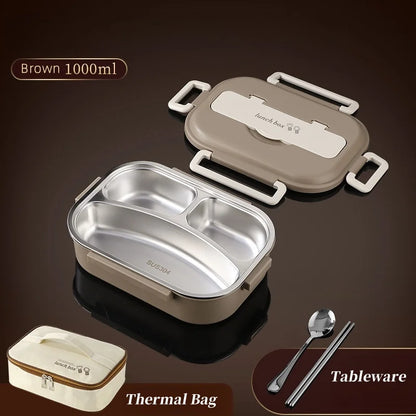 Insulated Stainless Steel Lunch Box Leakproof Set