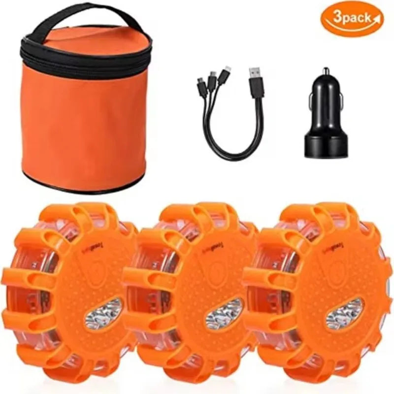 LED Road Flares Emergency Lights for Safer Roadside