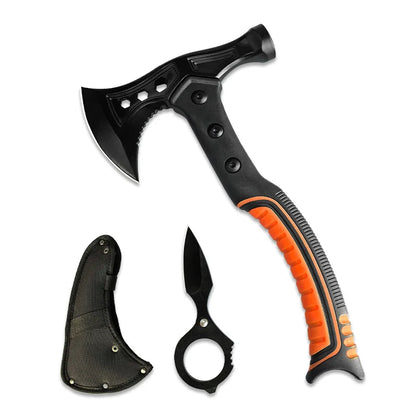 Lightweight Camping Axe with Shock-Absorbing Grip